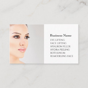Skincare & Beauty Salon Visitenkarte  Business Card