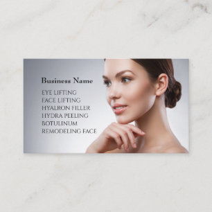 Skincare & Beauty Salon Visitenkarte  Business Card