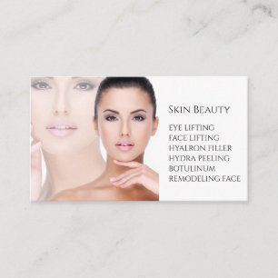 Skincare & Beauty Salon Visitenkarte  Business Card