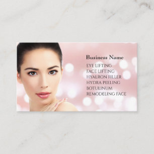 Skincare & Beauty Salon Visitenkarte  Business Card