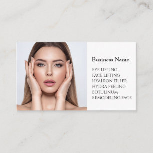 Skincare & Beauty Salon Visitenkarte  Business Card