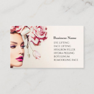 Skincare & Beauty Salon Visitenkarte  Business Card