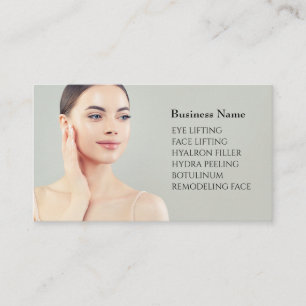 Skincare & Beauty Salon Visitenkarte  Business Card