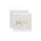 Skincare Salon Spa Aesthetician Elegant Gold Scrip