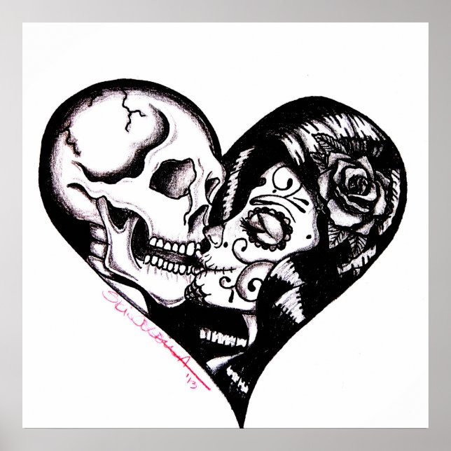 Skinderella "Heart Kiss" Posters (Front)