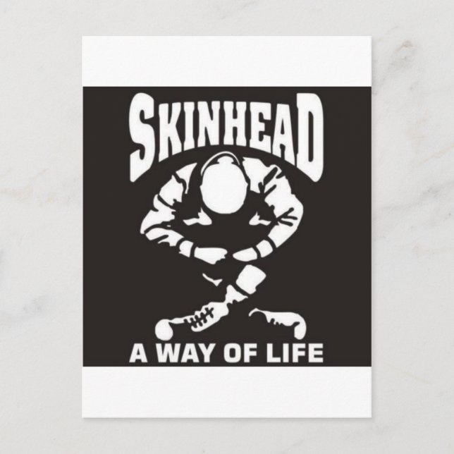 SKINHEAD A WAY OF LIFE POSTCARD (Front)
