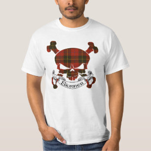 Skinner Tartan Skull T-Shirt