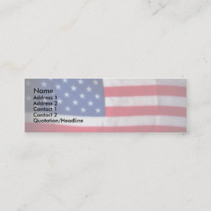Skinny Card Patriotic