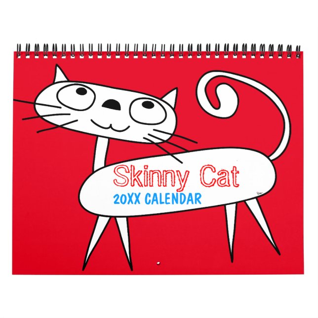 Skinny Cat Calendar (Cover)