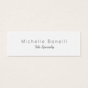 Skinny Classy Stylish Profle Card