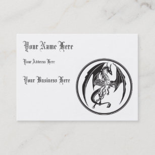 Skinny dragons... business card