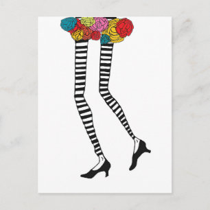 Skinny Legs II Postcard