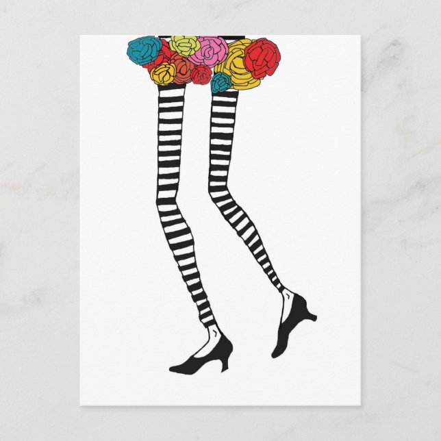 Skinny Legs II Postcard (Front)