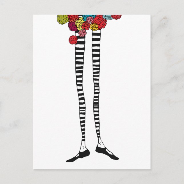 Skinny Legs Postcard (Front)