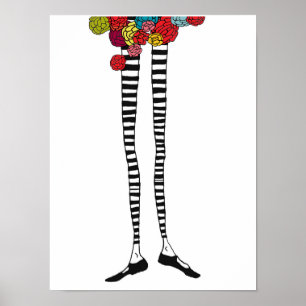 Skinny Legs Poster