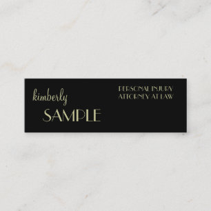 Skinny Mini Business Card