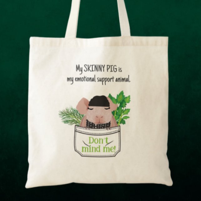 Skinny Pig  Tote Bag (Creator Uploaded)