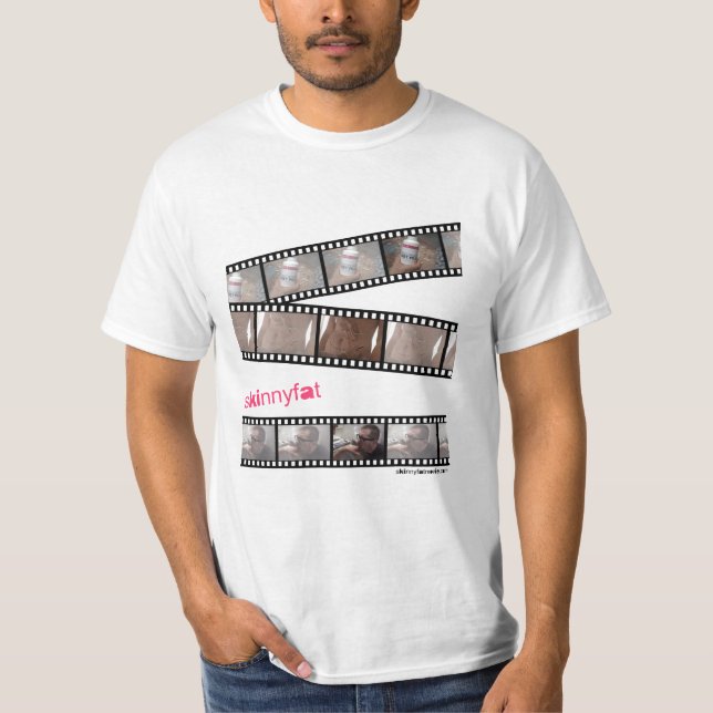 Skinnyfat Filmstrip T-Shirt (Front)