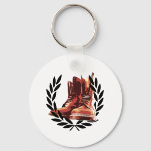 skins boots key ring