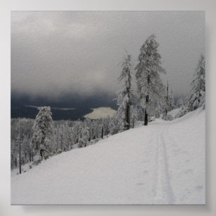 Skintrack @ Hull Mountain photo enlargement Poster