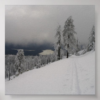 Skintrack @ Hull Mountain photo enlargement Poster