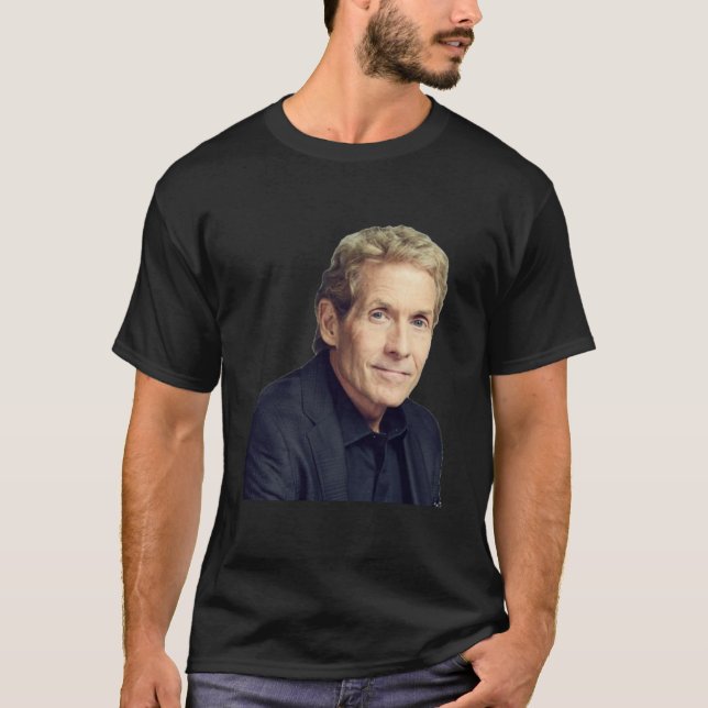 Skip Bayless Portrait  T-Shirt (Front)