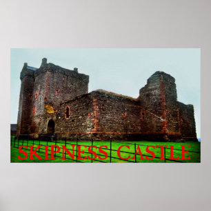 skipness castle poster