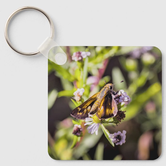 Skipper Butterfly Key Ring (Front)