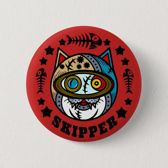 SKIPPER Button badges (Front)