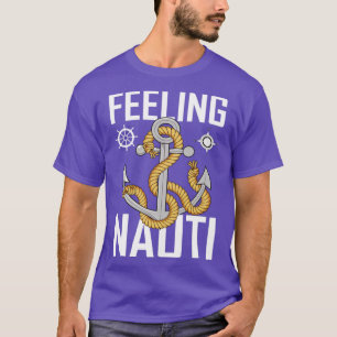 Skipper Sail Funny Sailor Sea Lover Anchor Sailing T-Shirt