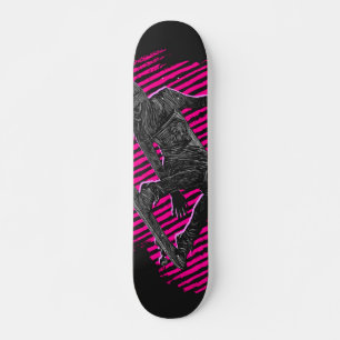 Skipper Skater Skipping Skateboard