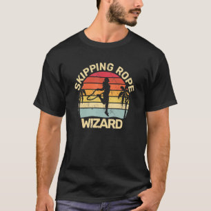 Skipping Rope Wizard Rope Jumping For Women Jumpin T-Shirt