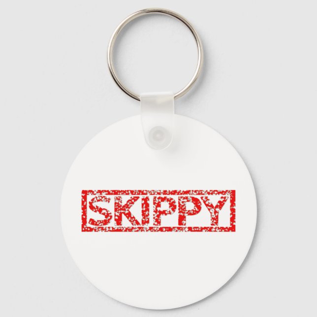 Skippy Stamp Key Ring (Front)