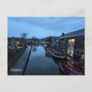 Skipton Town Postcard