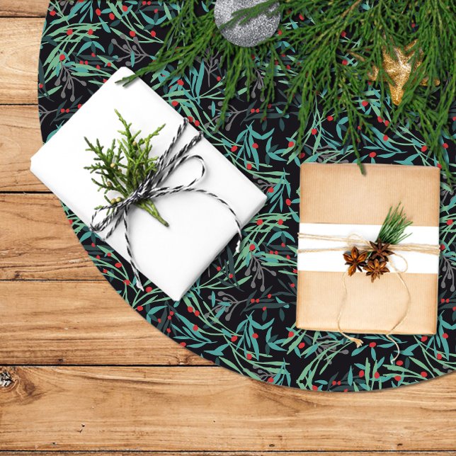 Skirt Christmas Tree with Acebo Sheets Brushed Polyester Tree Skirt (Creator Uploaded)