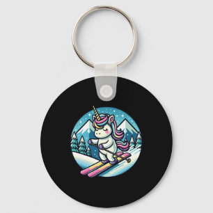 Skis, Alpine Skiing, _12 Key Ring