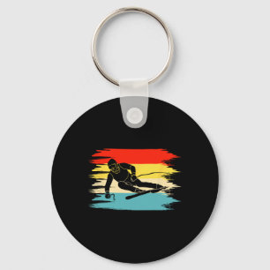 Skis, Alpine Skiing, _5 Key Ring