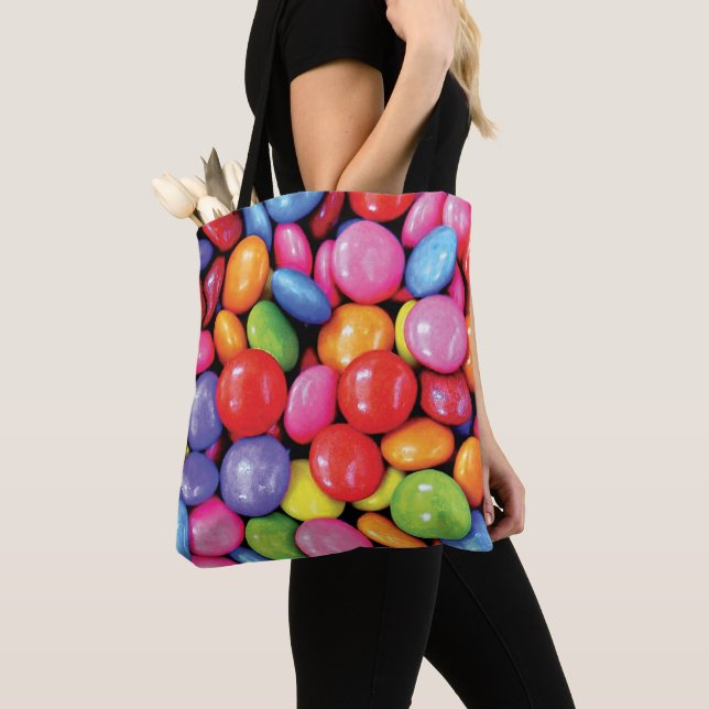Skittles Pattern   Tote Bag (Close Up)