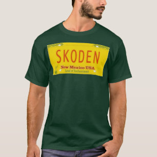 SKODEN New Mexico License Plate  T-Shirt