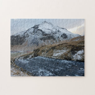 Skogafoss Waterfall Iceland Jigsaw Puzzle