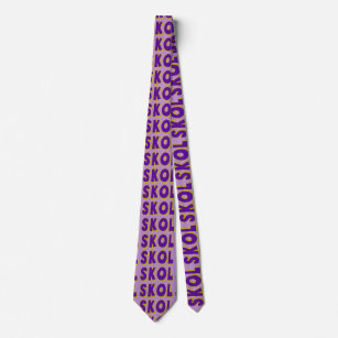 SKOL Purple Neck Tie