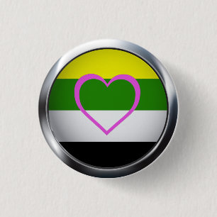 Skoliosexual 3 Cm Round Badge