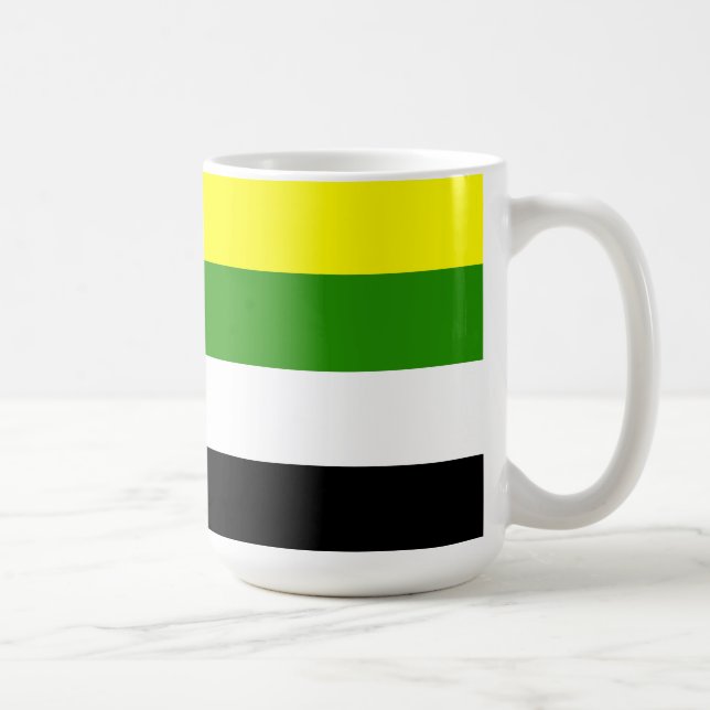 Skoliosexual Pride Flag Coffee Mug (Right)