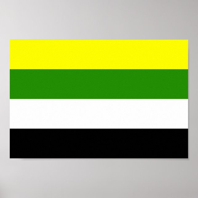 Skoliosexual Pride Poster (Front)