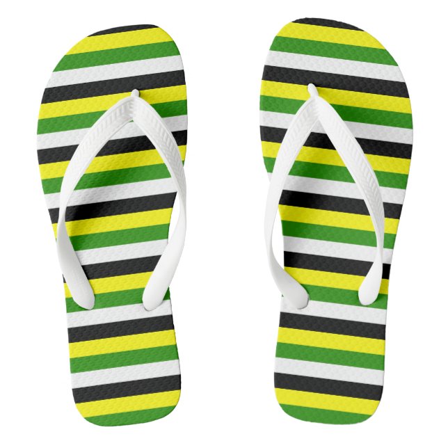 Skoliosexual Pride Thongs (Footbed)