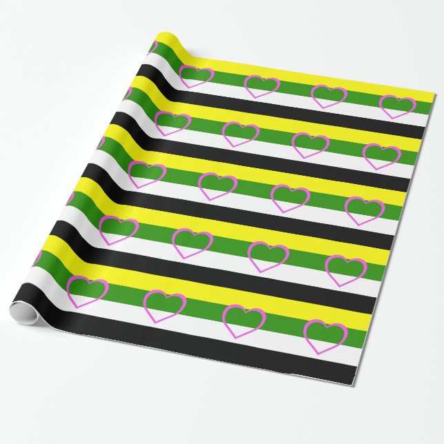 SKOLIOSEXUAL PRIDE WRAPPING PAPER (Unrolled)