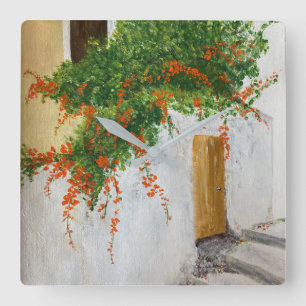 Skopelos in June  Square Wall Clock