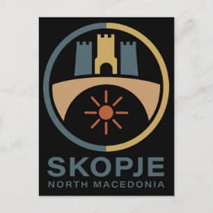 Skopje North Macedonia Europe Postcard
