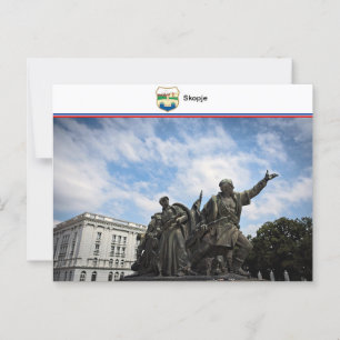 Skopje - North Macedonia Postcard