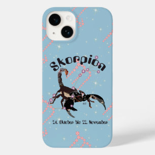 Skorpion 24. Okt. bis 22. Nov. iPhone Hülle Case-Mate iPhone 14 Case